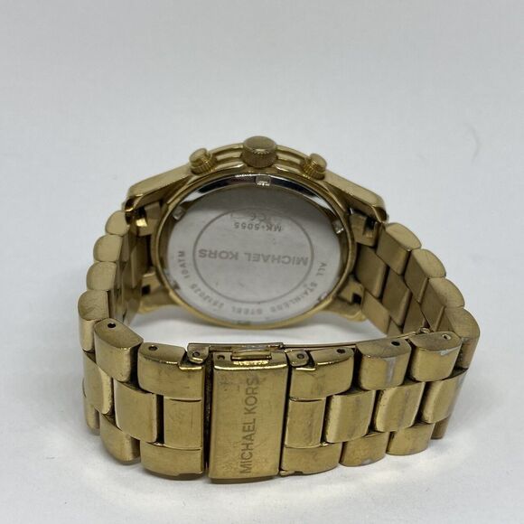 Michael Kors Runway MK5055 Womens Stainless Steel Analog Dial Quartz Watch MP306 - Picture 10 of 12